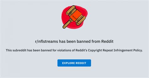 Why Reddit banned NFLStreams, the subreddit that showed free live NF.